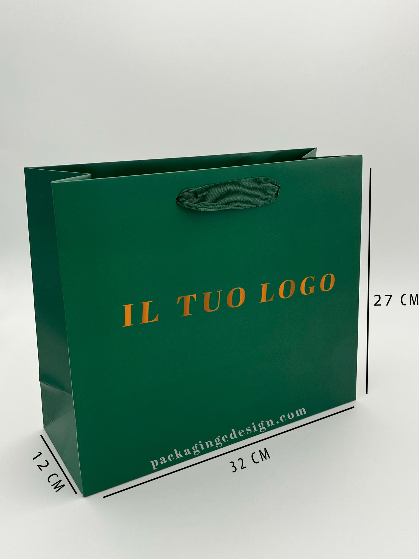 Shopper Personalizzate con Stampa a Caldo – Formato Medio