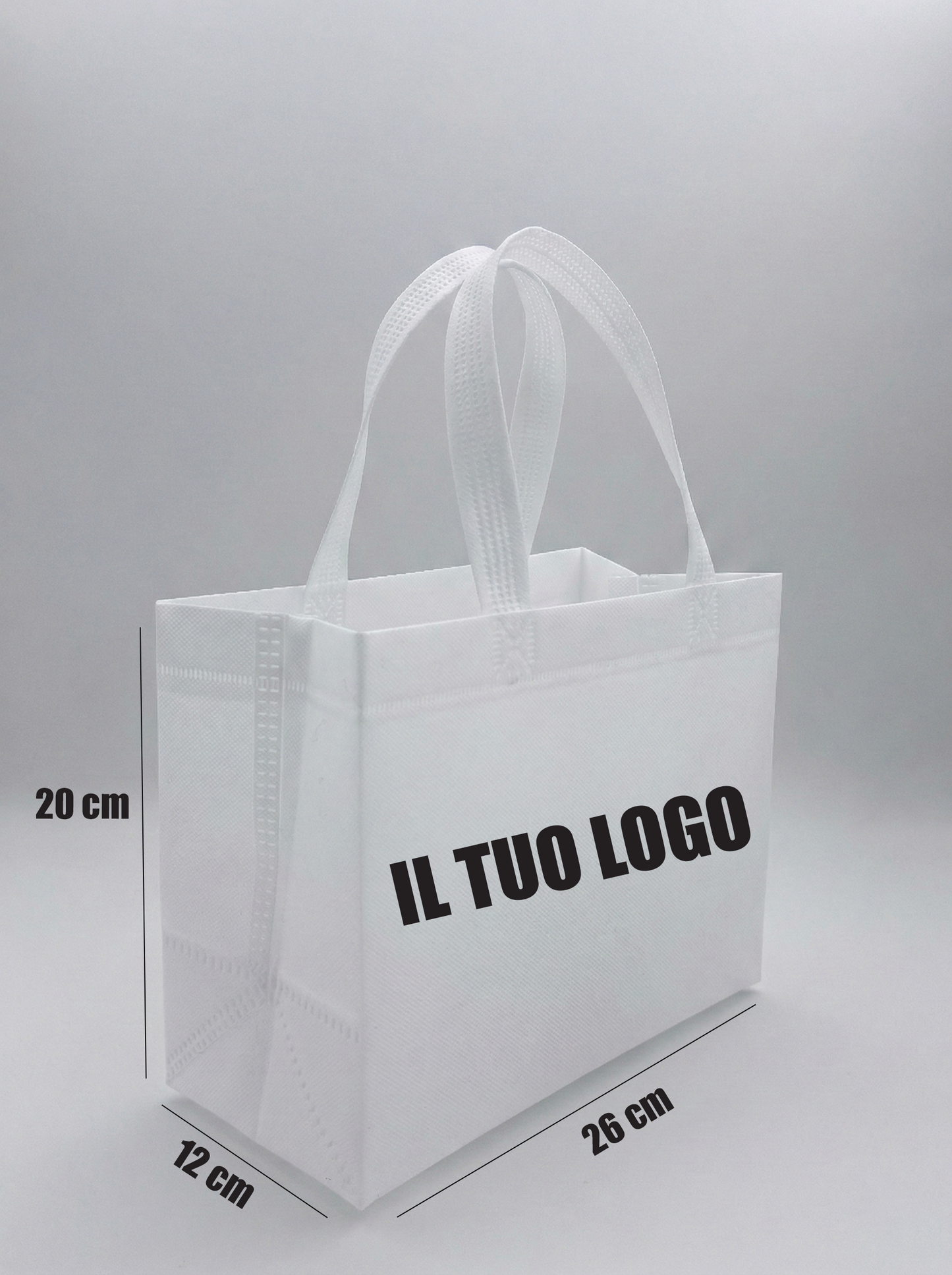 Shopper in TNT Personalizzate – Formato Piccolo