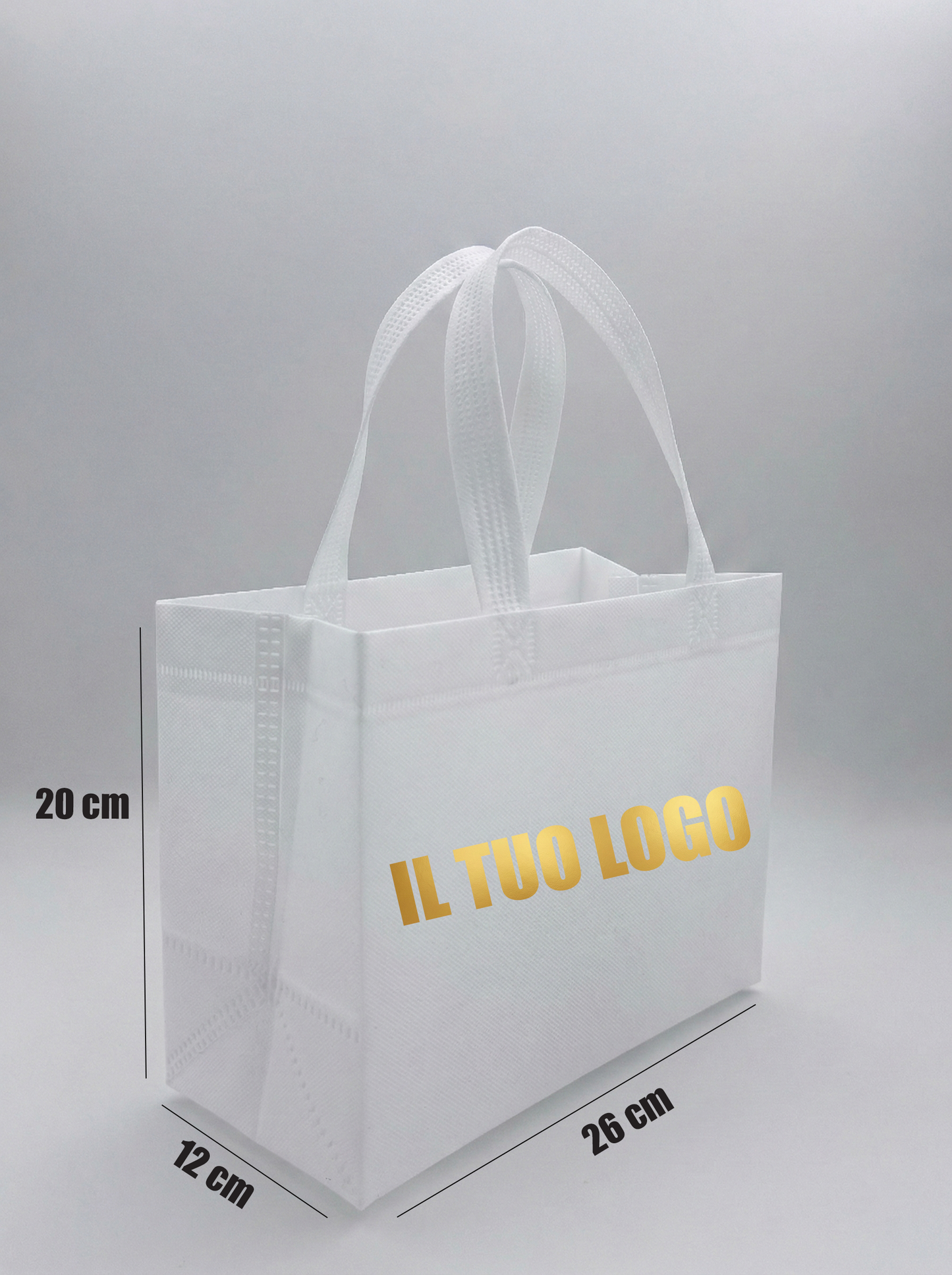 Shopper in TNT Personalizzate – Formato Piccolo