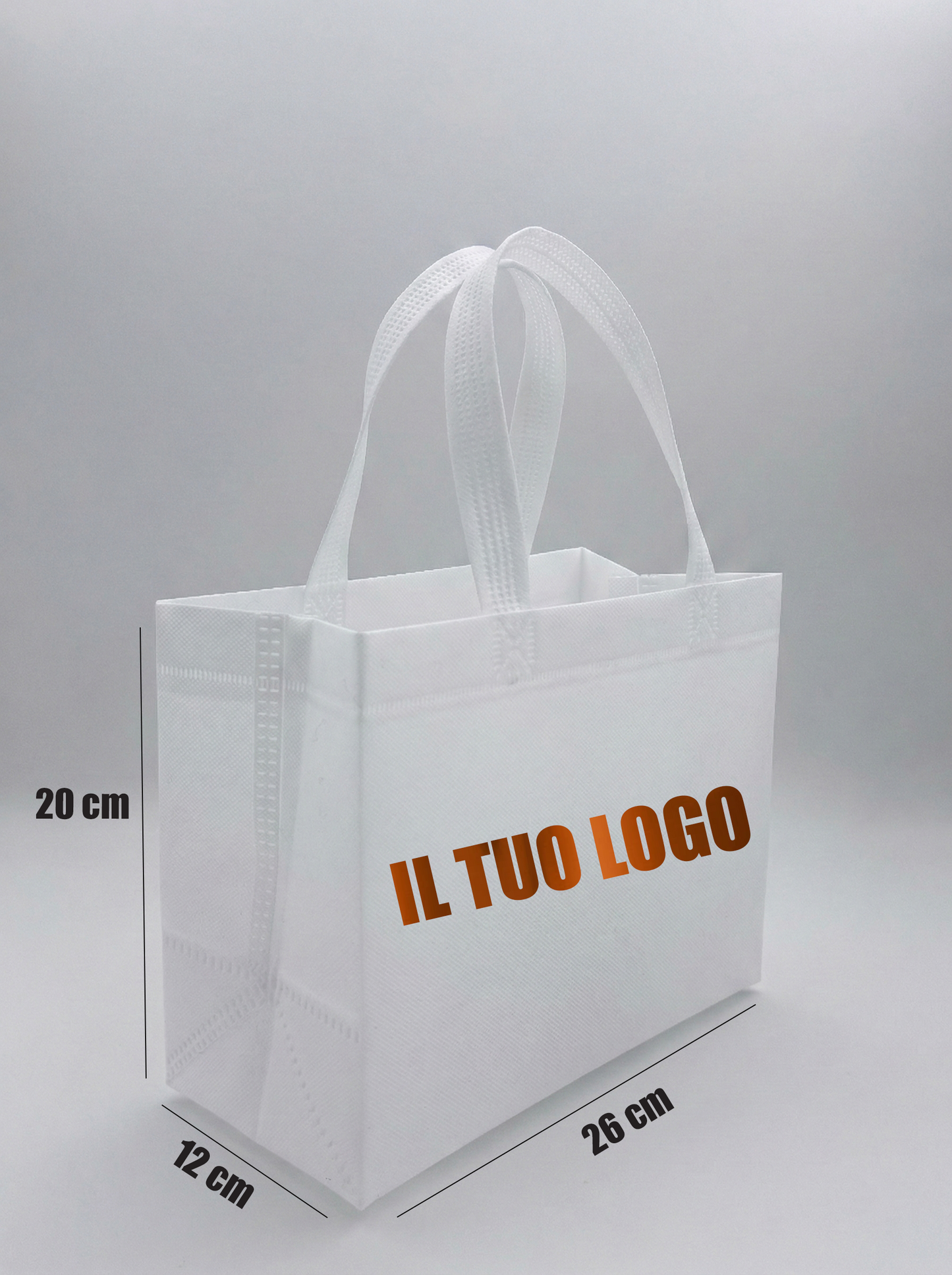 Shopper in TNT Personalizzate – Formato Piccolo