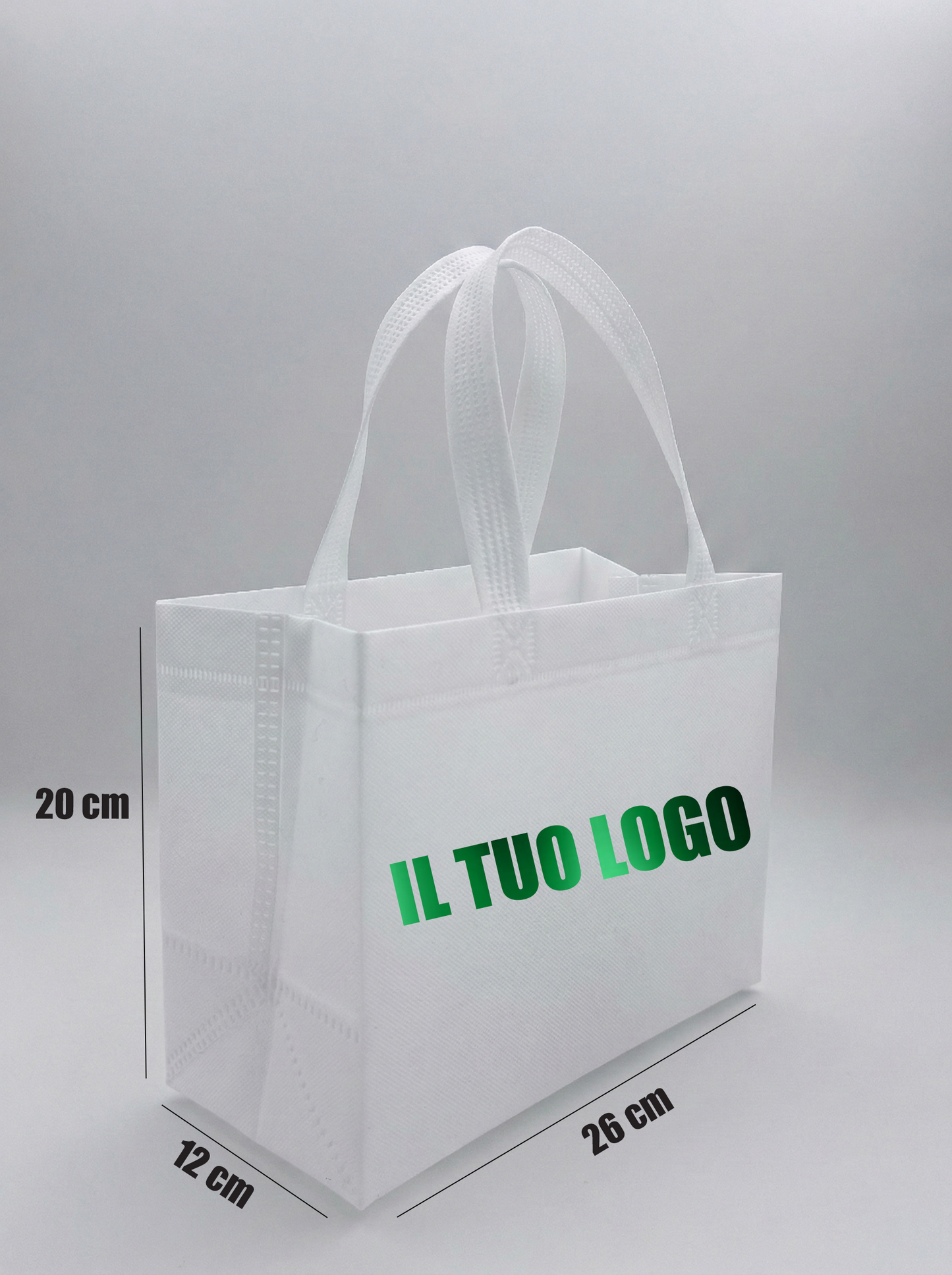 Shopper in TNT Personalizzate – Formato Piccolo