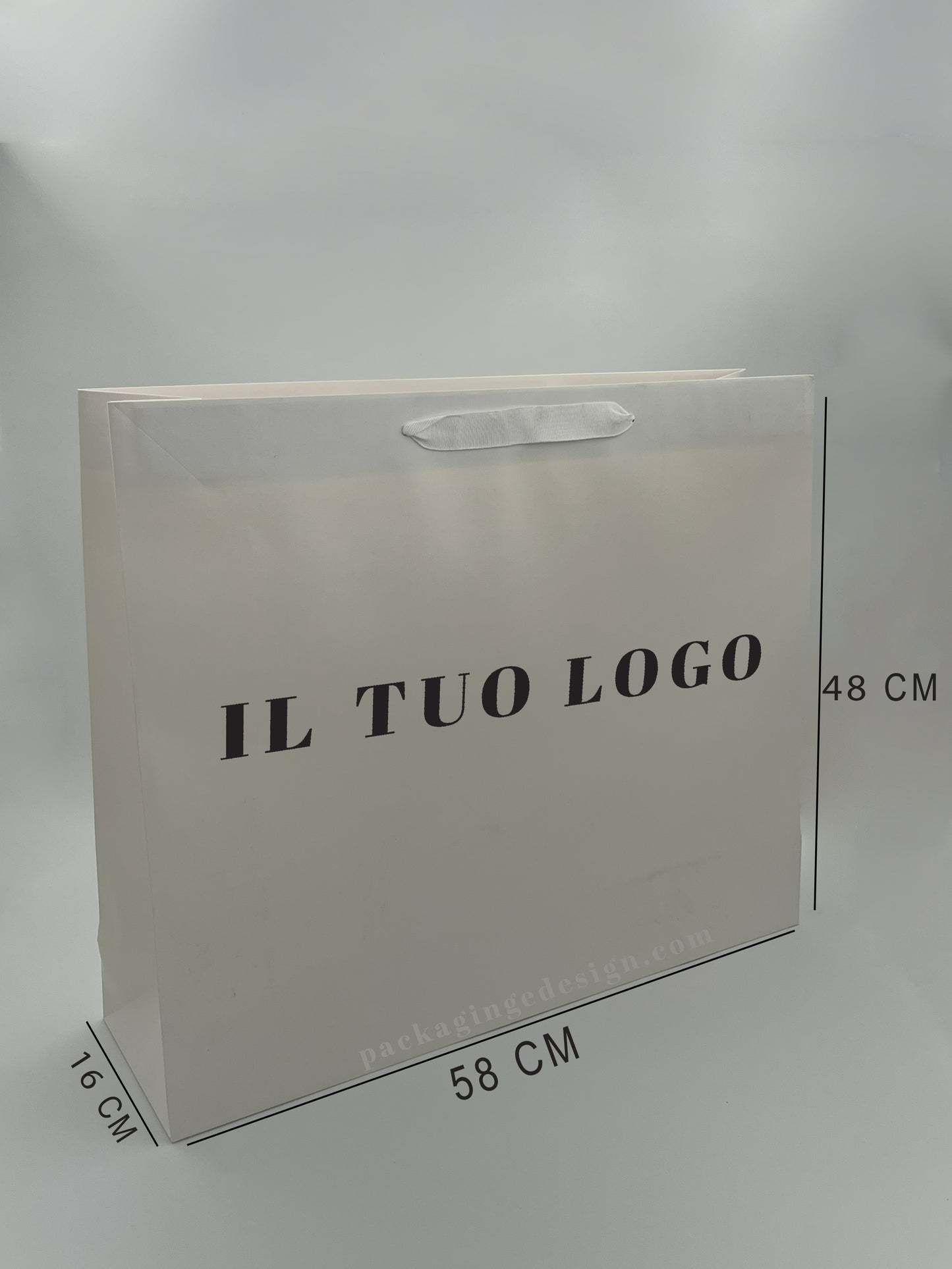Shopper Personalizzate con Stampa a Caldo – Formato Maxi