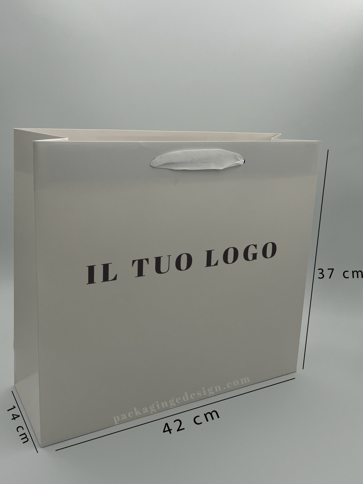 Shopper Personalizzate con Stampa a Caldo – Formato Grande