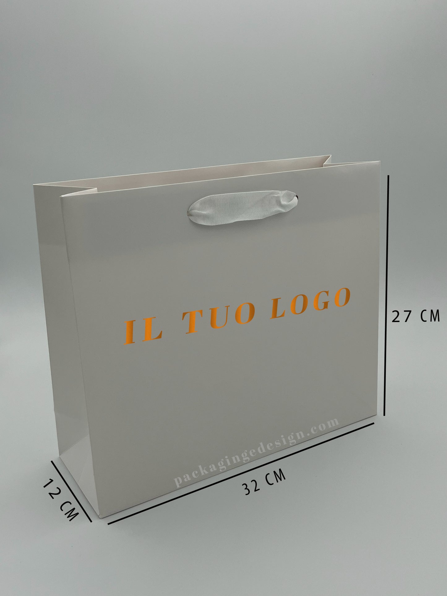 Shopper Personalizzate con Stampa a Caldo – Formato Medio