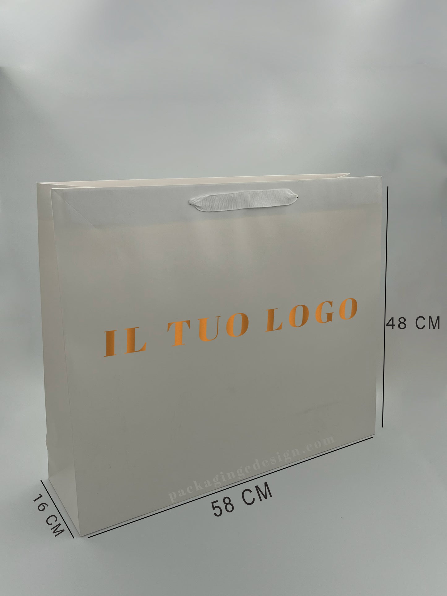 Shopper Personalizzate con Stampa a Caldo – Formato Maxi