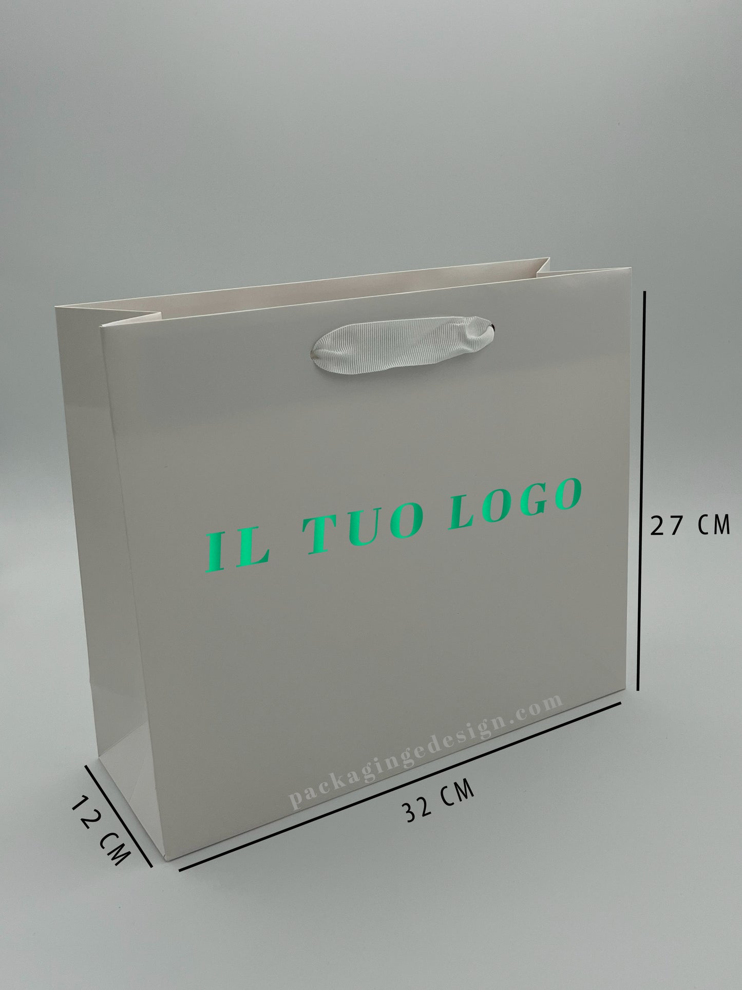 Shopper Personalizzate con Stampa a Caldo – Formato Medio