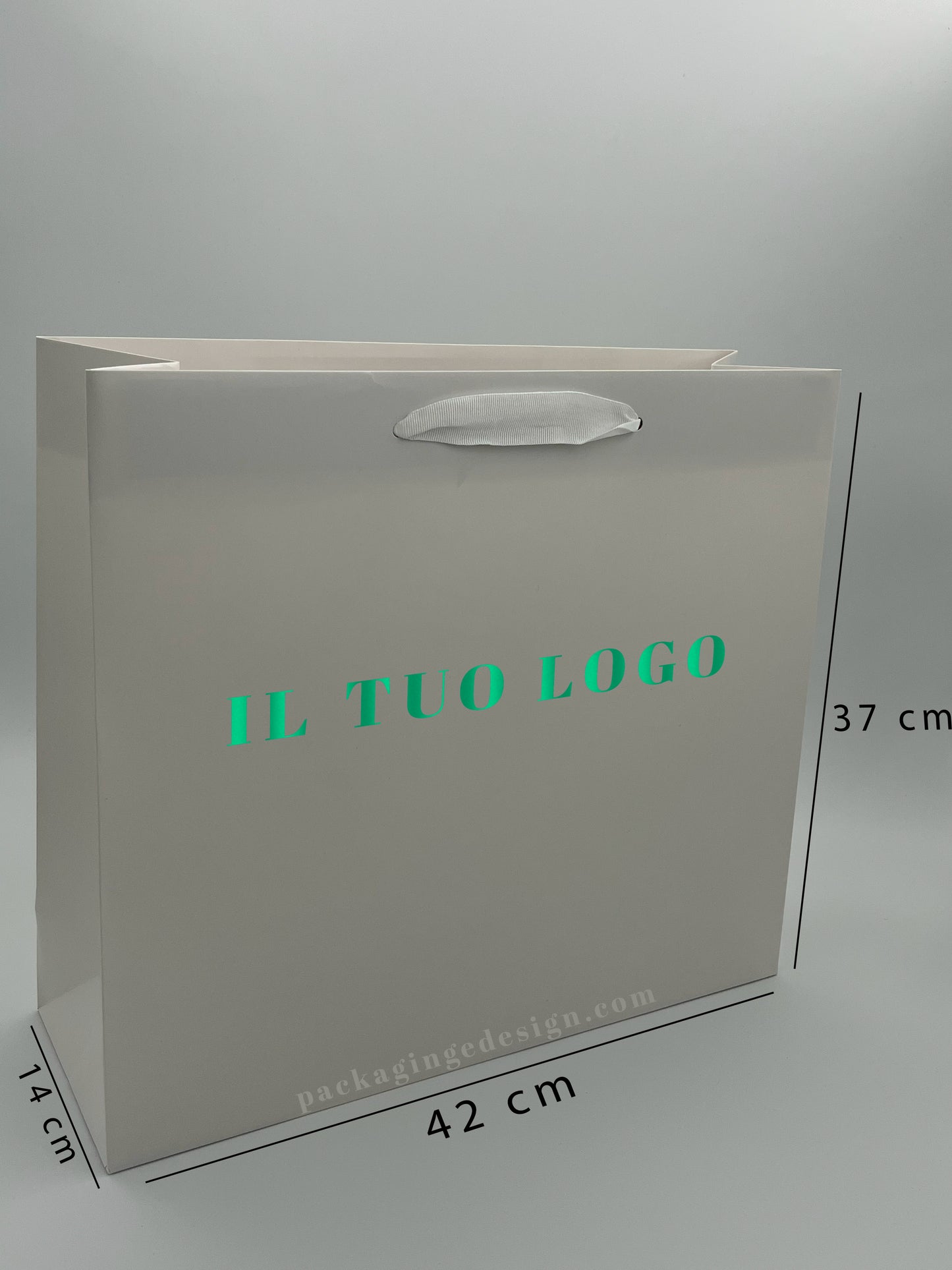 Shopper Personalizzate con Stampa a Caldo – Formato Grande