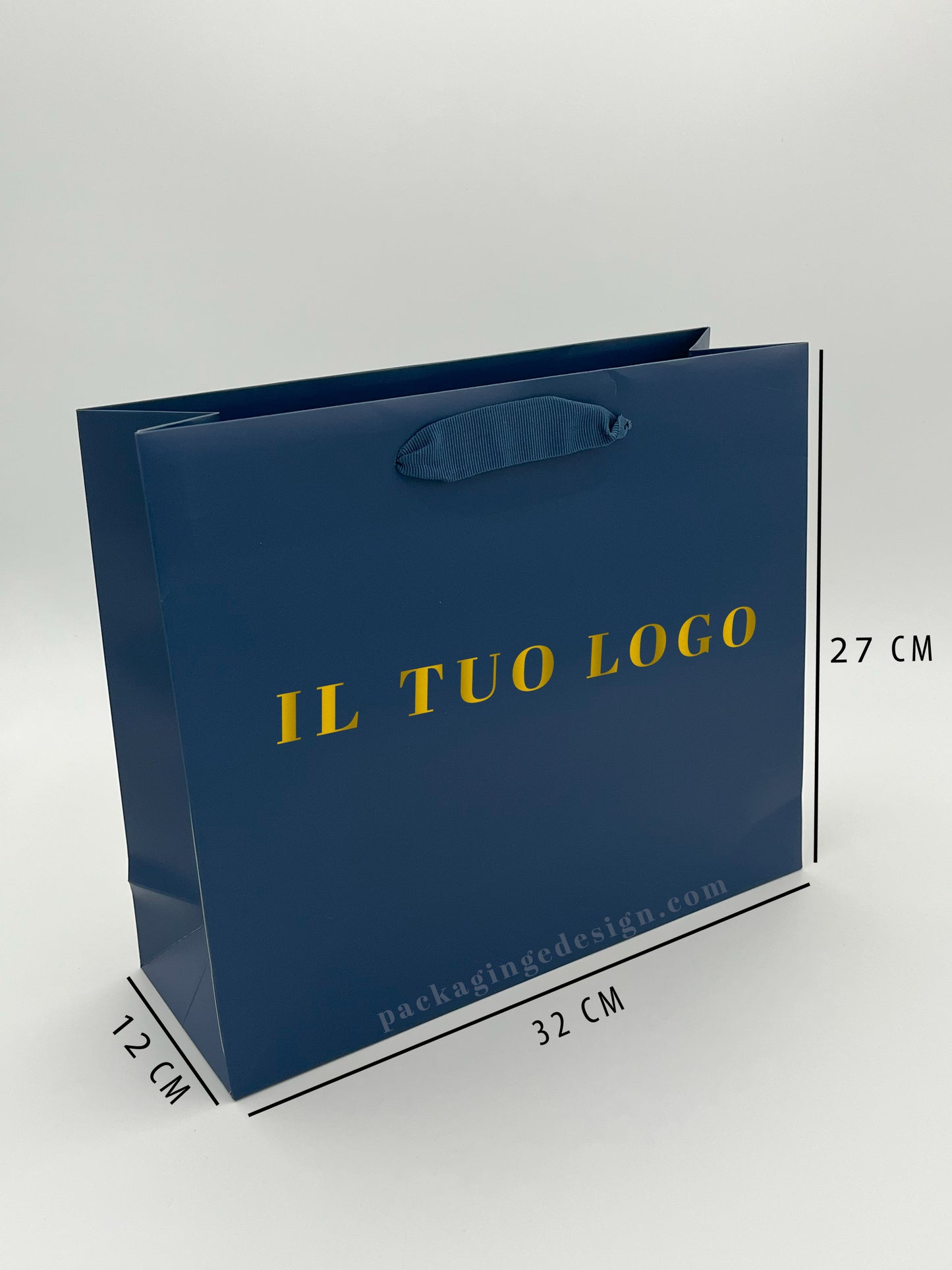 Shopper Personalizzate con Stampa a Caldo – Formato Medio