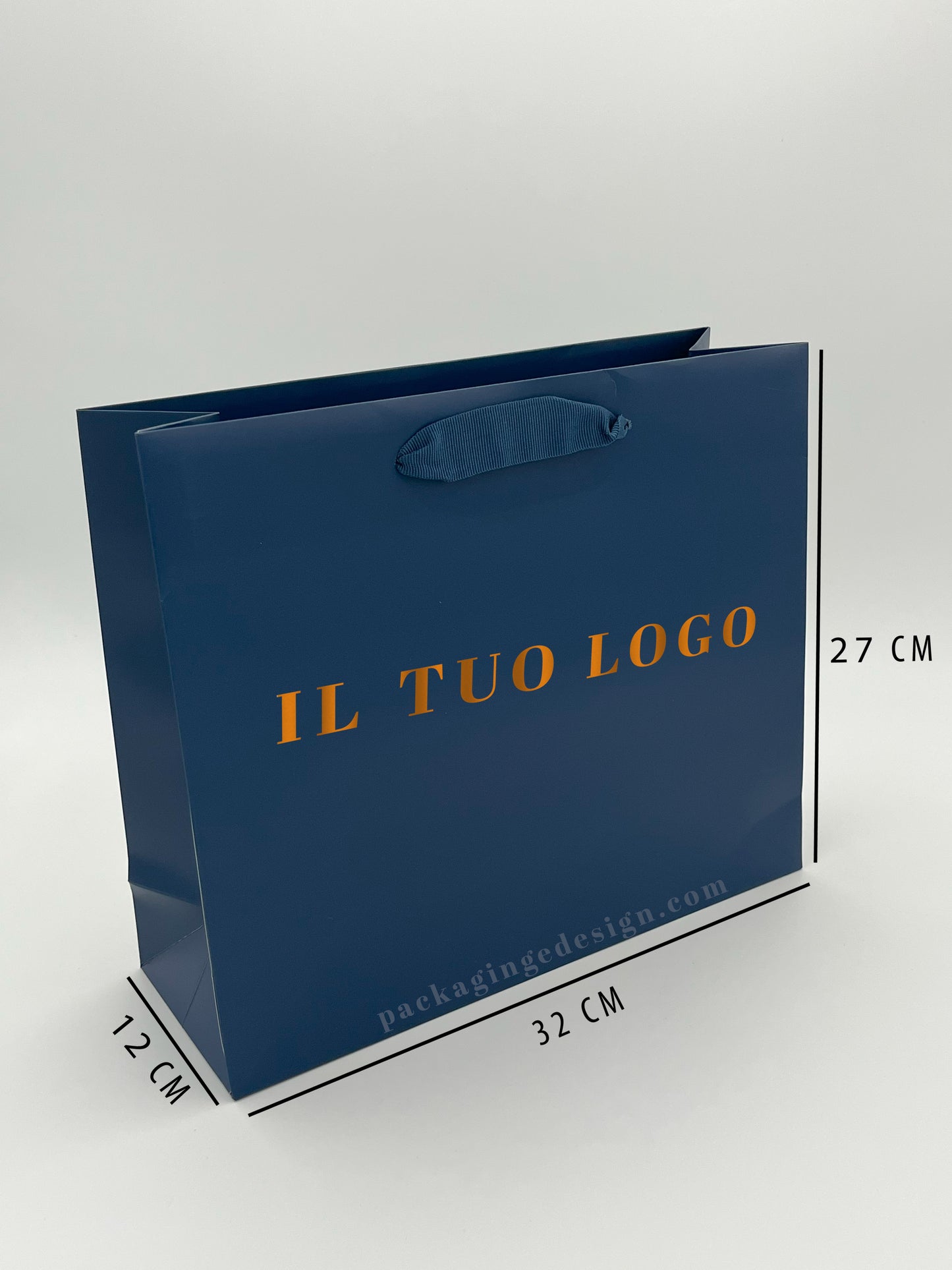 Shopper Personalizzate con Stampa a Caldo – Formato Medio