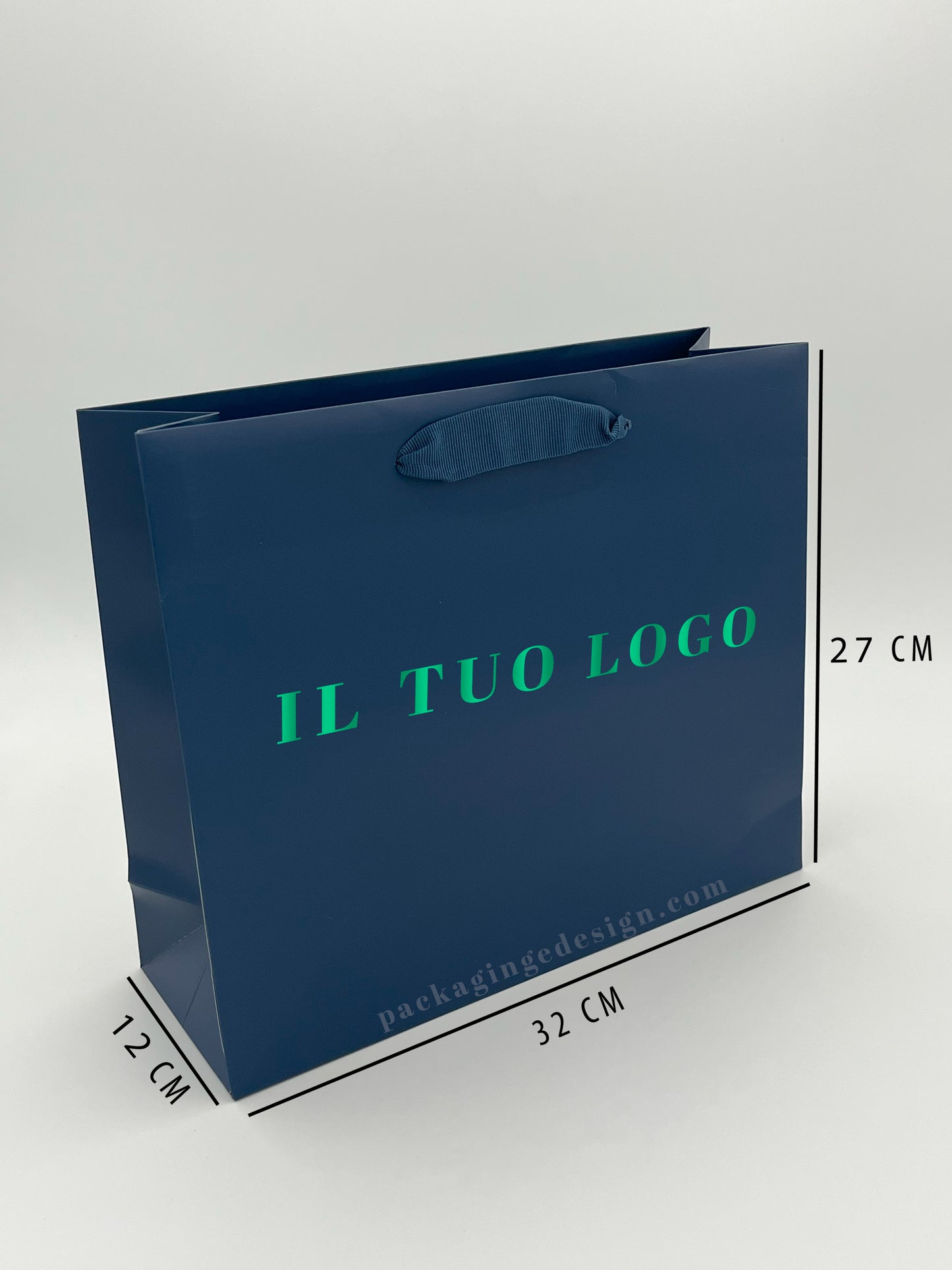 Shopper Personalizzate con Stampa a Caldo – Formato Medio