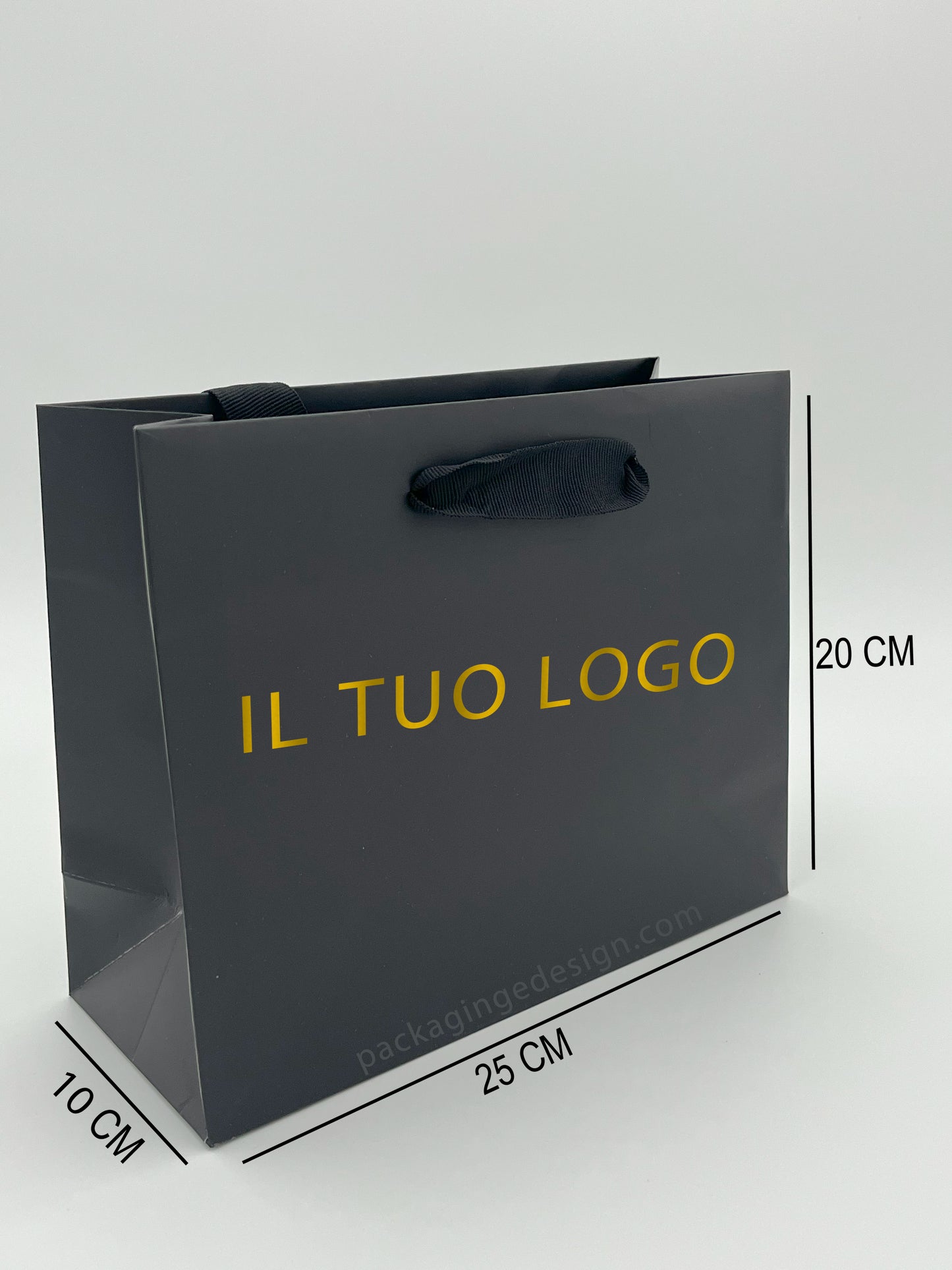 Shopper Personalizzate con Stampa a Caldo – Formato Piccolo