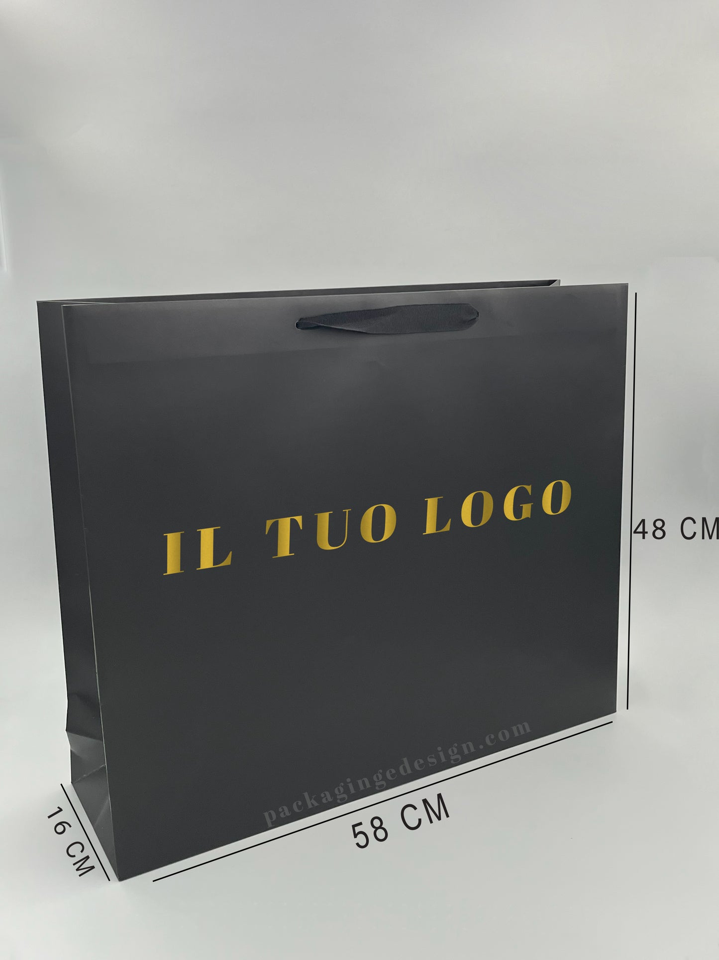 Shopper Personalizzate con Stampa a Caldo – Formato Maxi