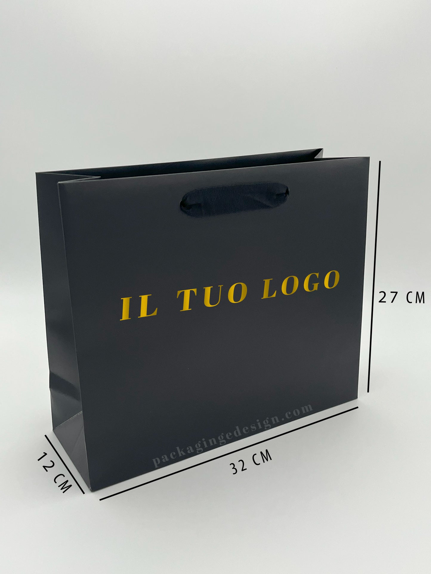 Shopper Personalizzate con Stampa a Caldo – Formato Medio