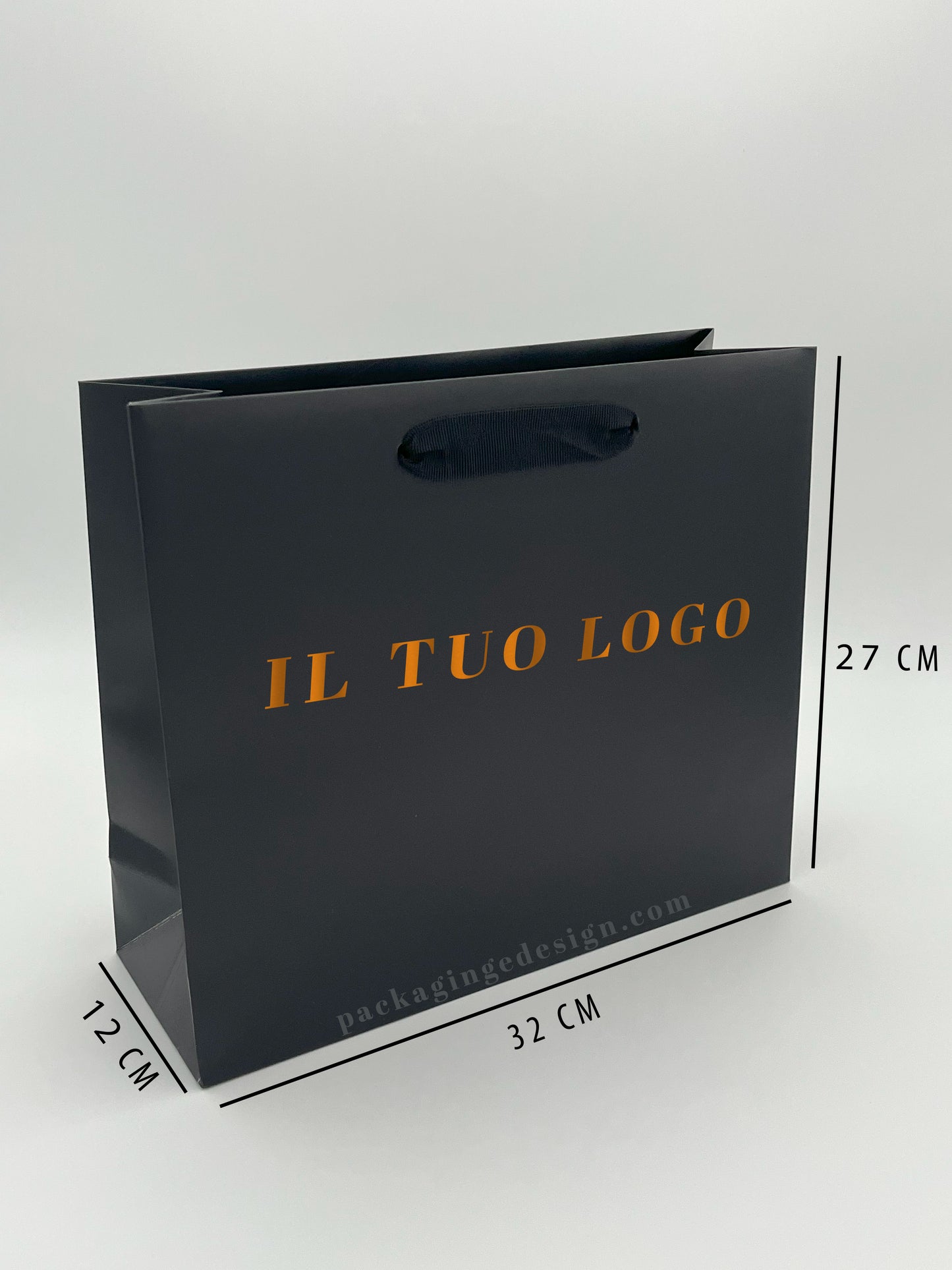 Shopper Personalizzate con Stampa a Caldo – Formato Medio