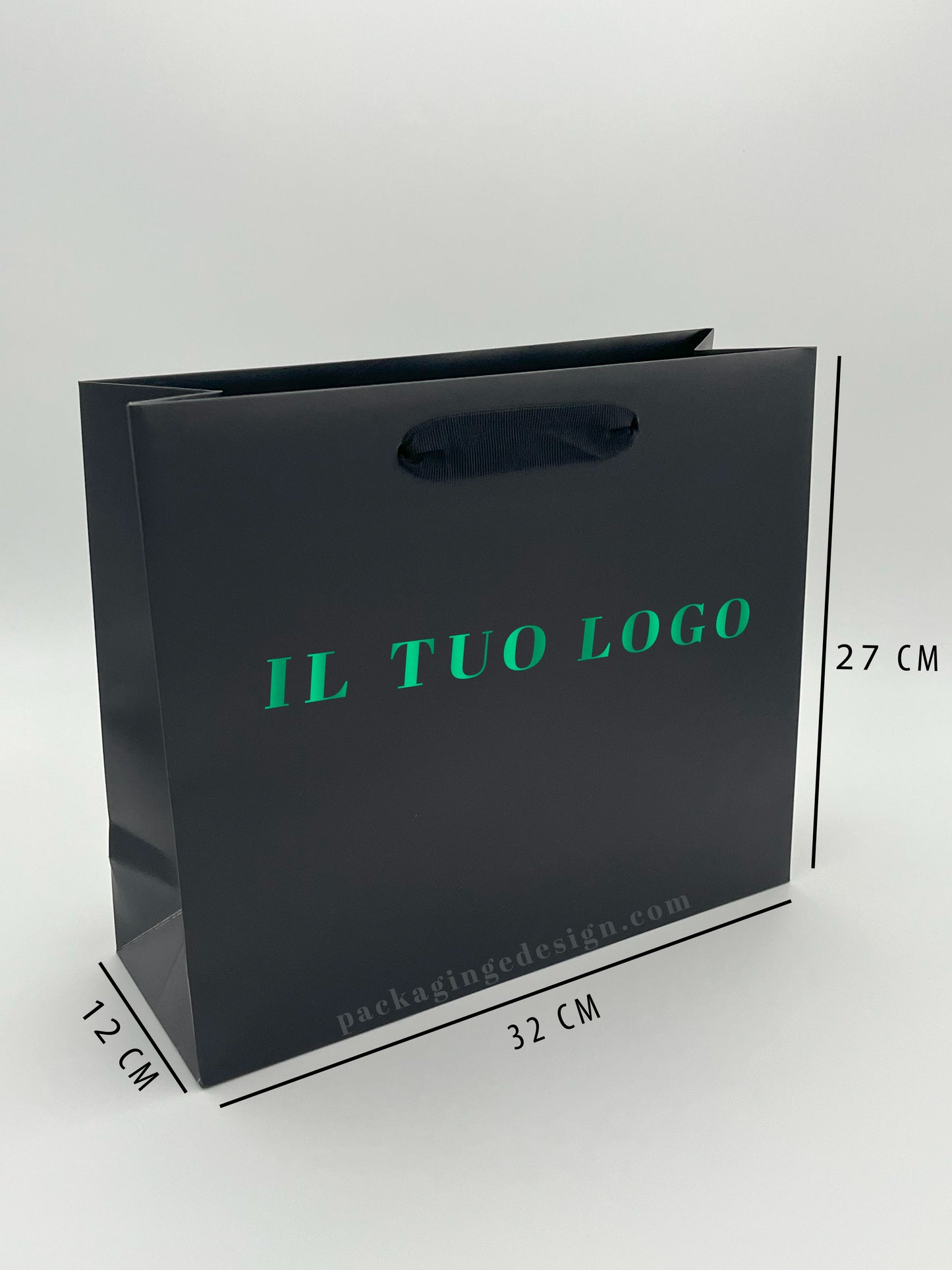 Shopper Personalizzate con Stampa a Caldo – Formato Medio