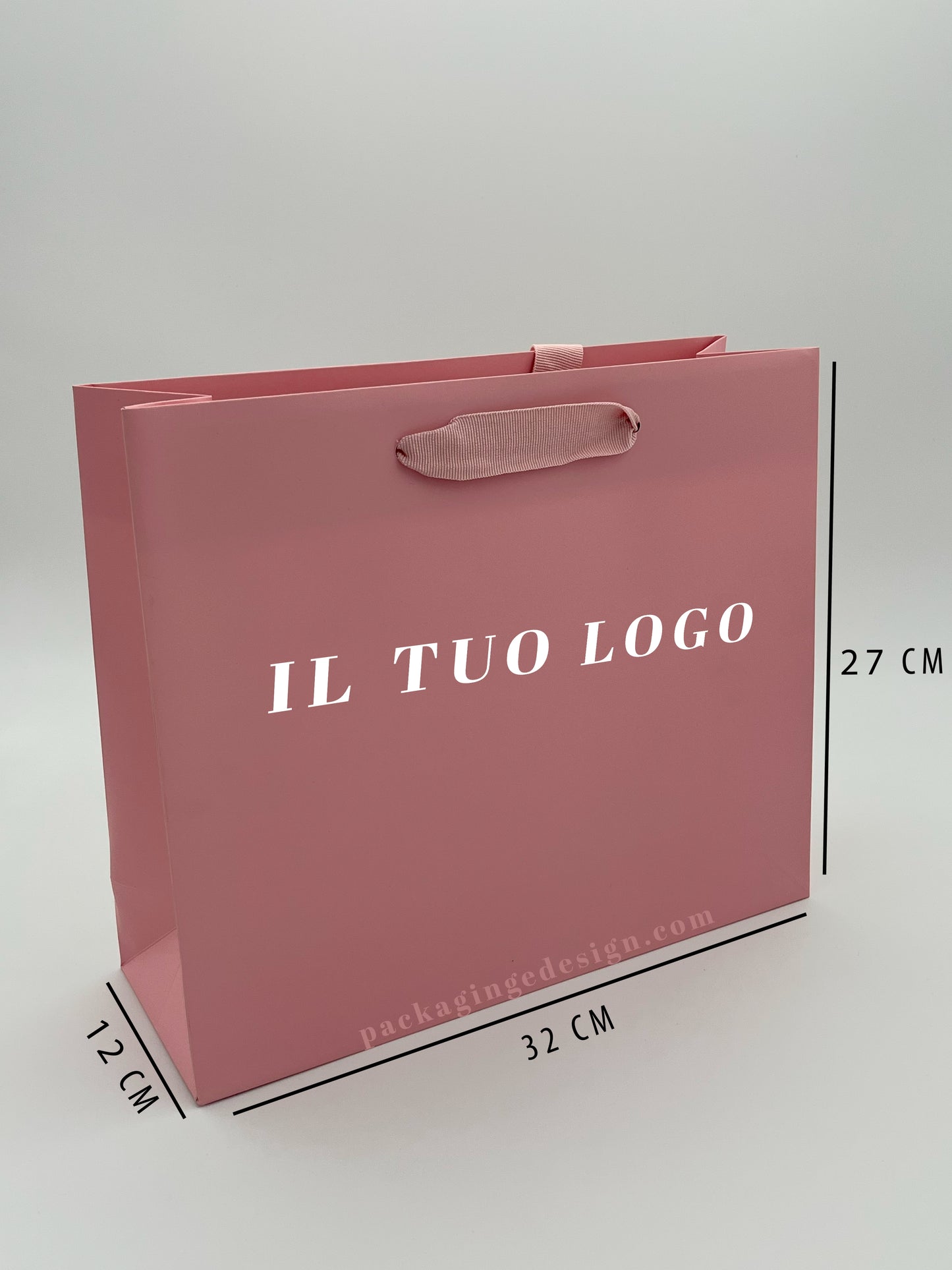 Shopper Personalizzate con Stampa a Caldo – Formato Medio