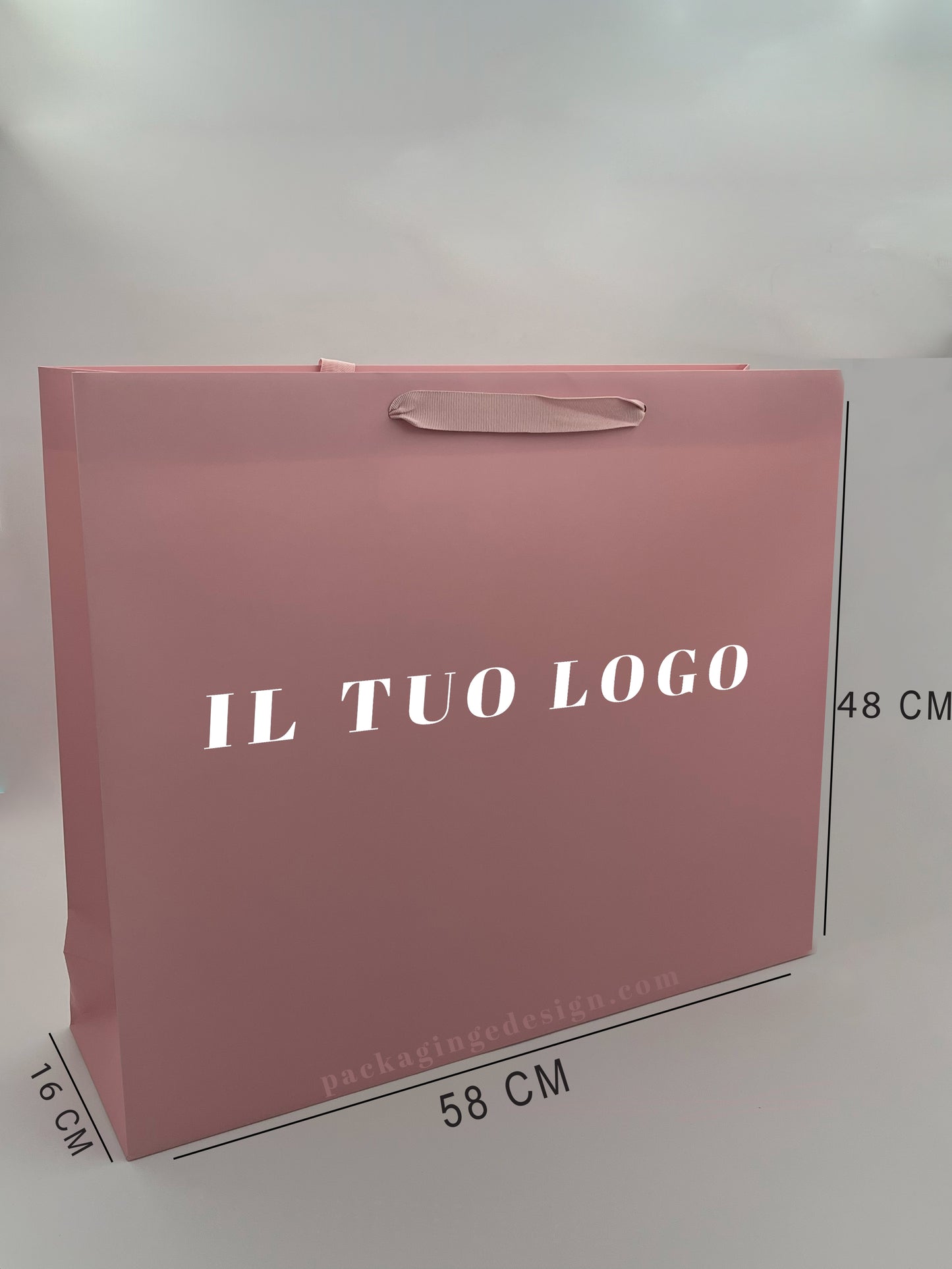 Shopper Personalizzate con Stampa a Caldo – Formato Maxi