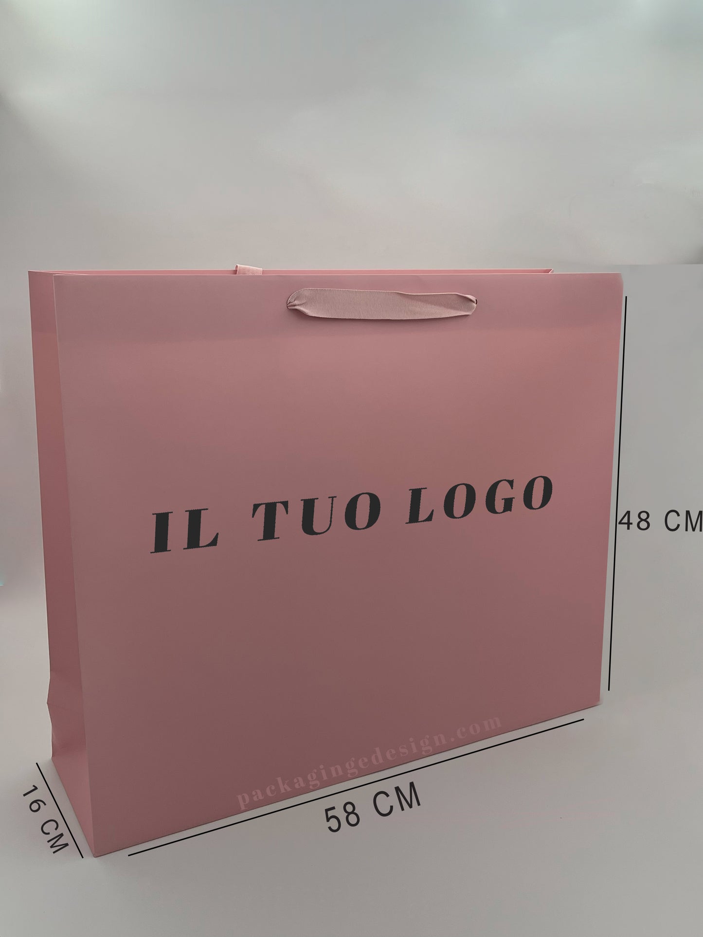 Shopper Personalizzate con Stampa a Caldo – Formato Maxi