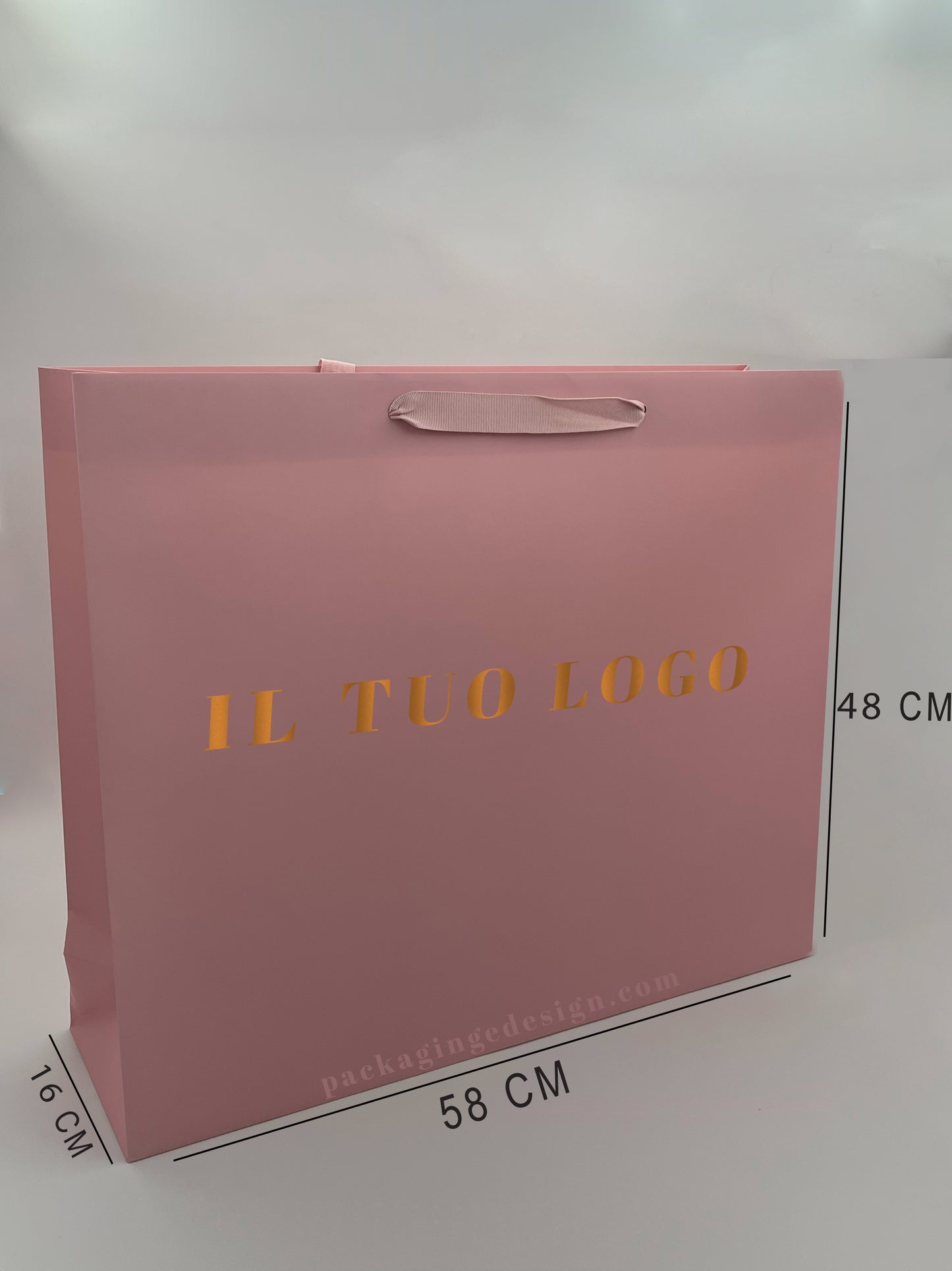 Shopper Personalizzate con Stampa a Caldo – Formato Maxi