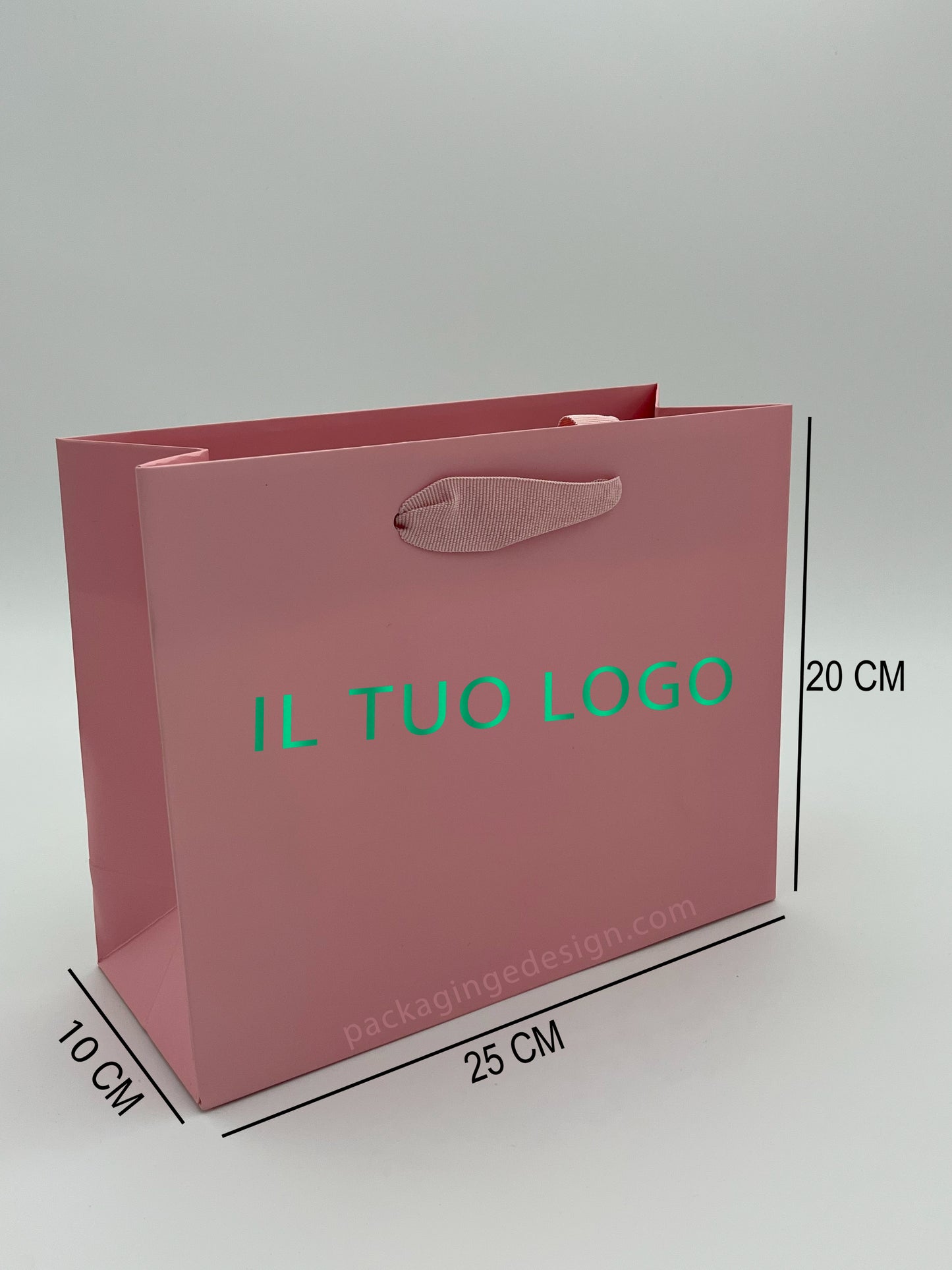 Shopper Personalizzate con Stampa a Caldo – Formato Piccolo