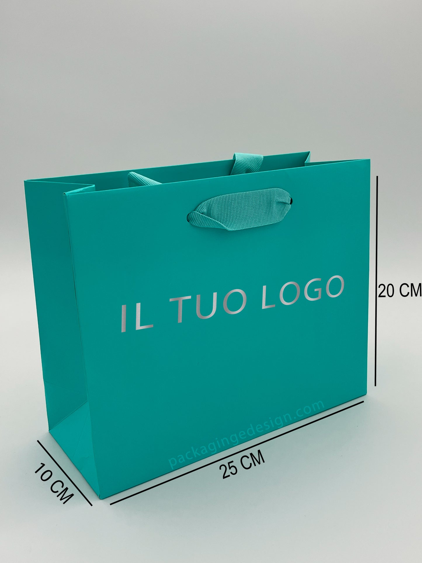 Shopper Personalizzate con Stampa a Caldo – Formato Piccolo