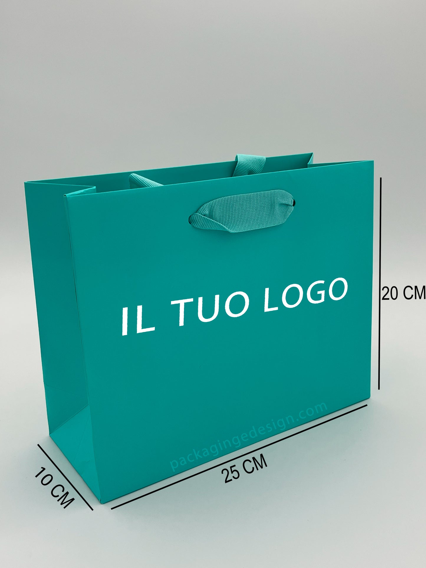 Shopper Personalizzate con Stampa a Caldo – Formato Piccolo