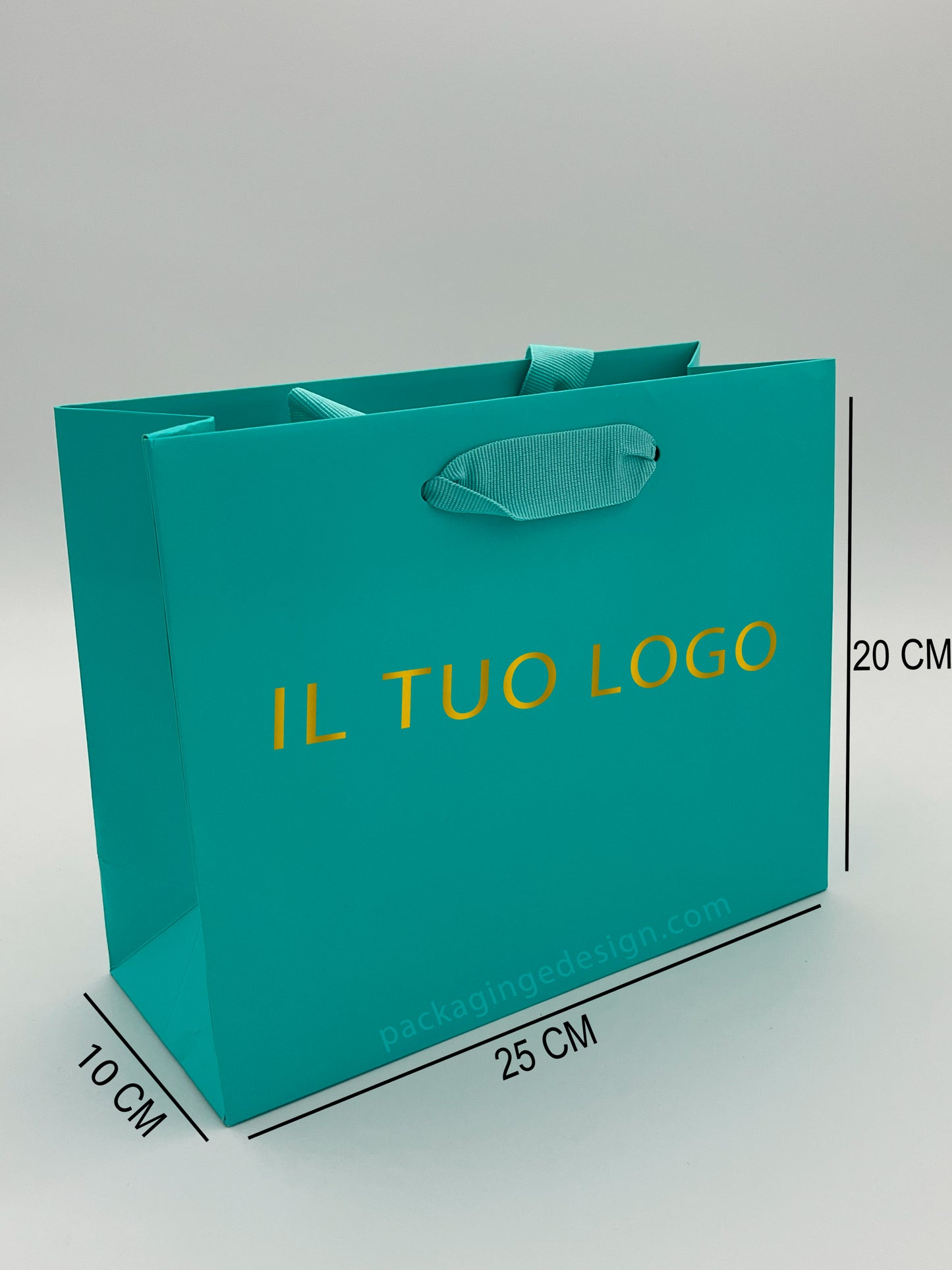 Shopper Personalizzate con Stampa a Caldo – Formato Piccolo