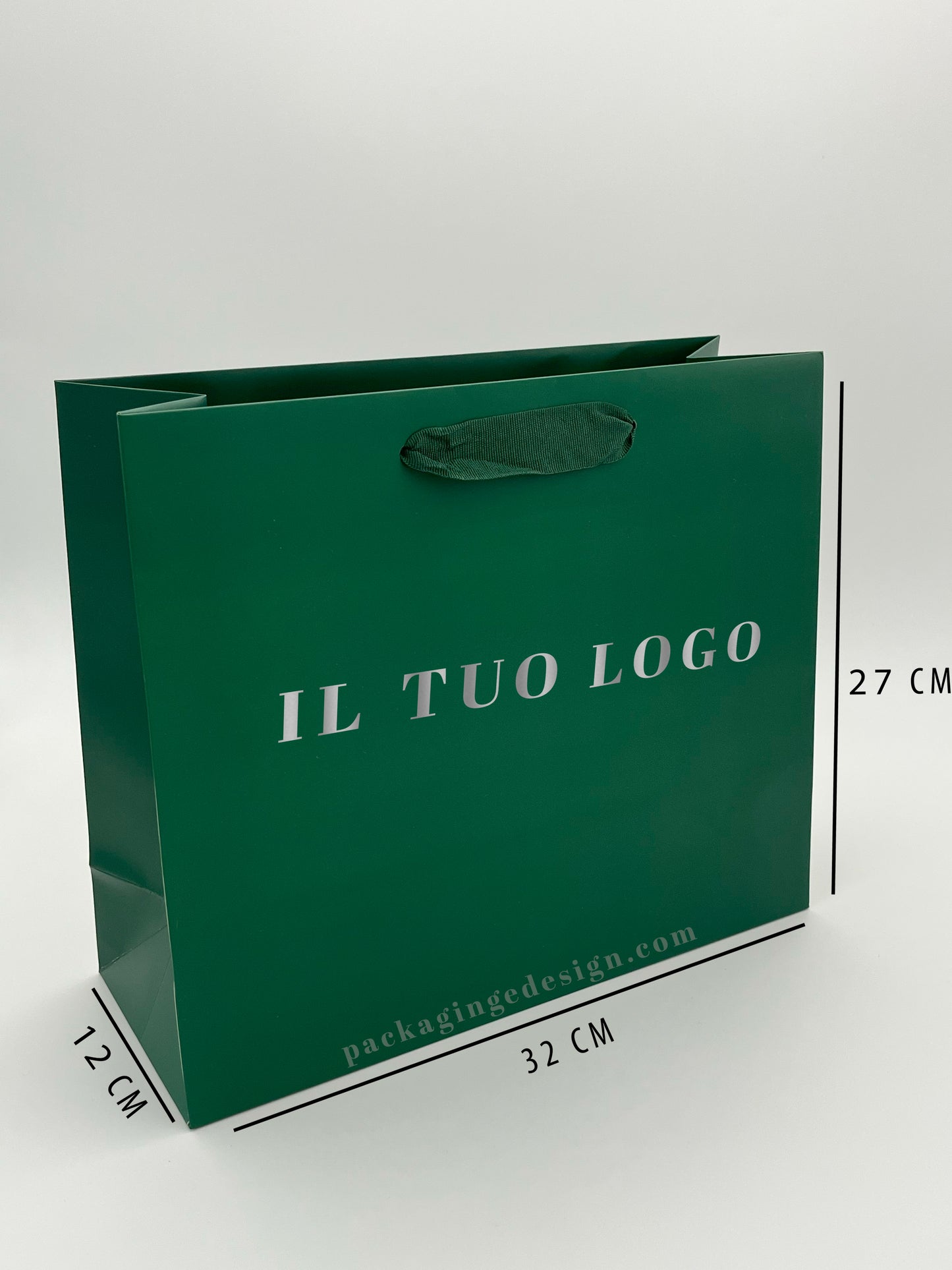 Shopper Personalizzate con Stampa a Caldo – Formato Medio