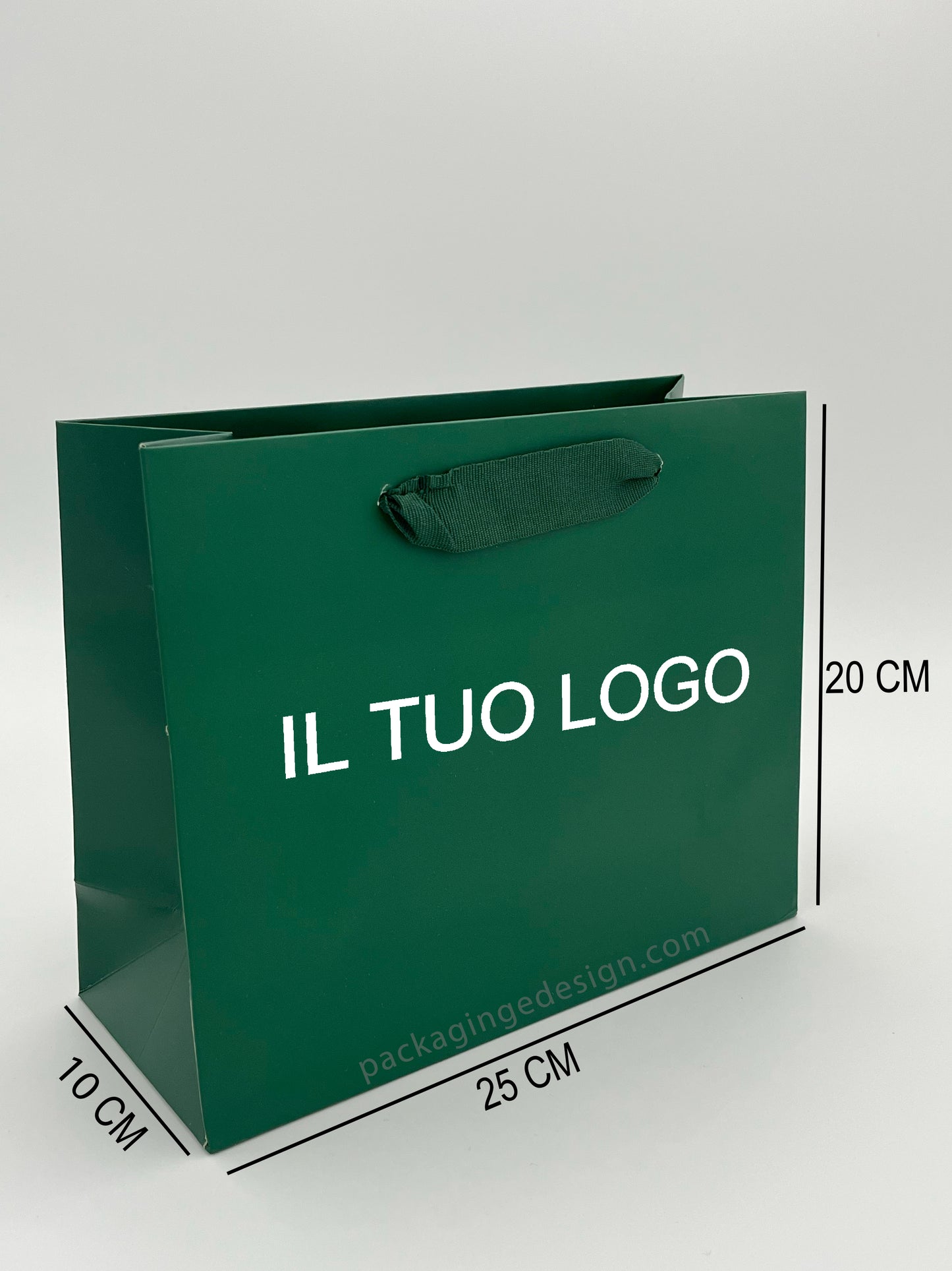 Shopper Personalizzate con Stampa a Caldo – Formato Piccolo