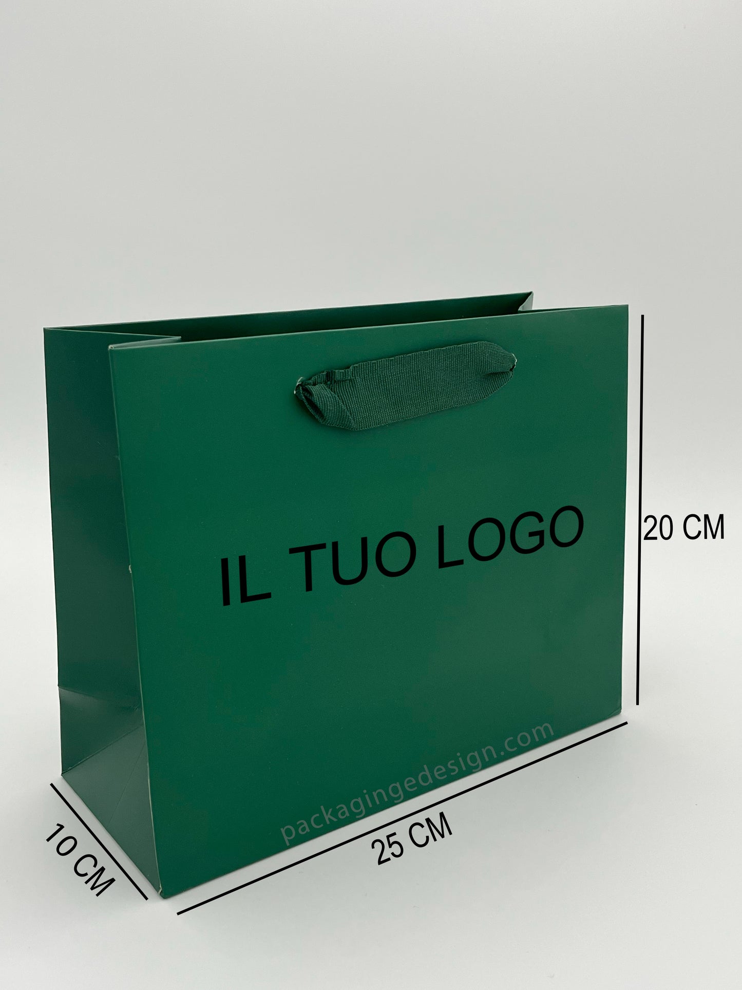 Shopper Personalizzate con Stampa a Caldo – Formato Piccolo