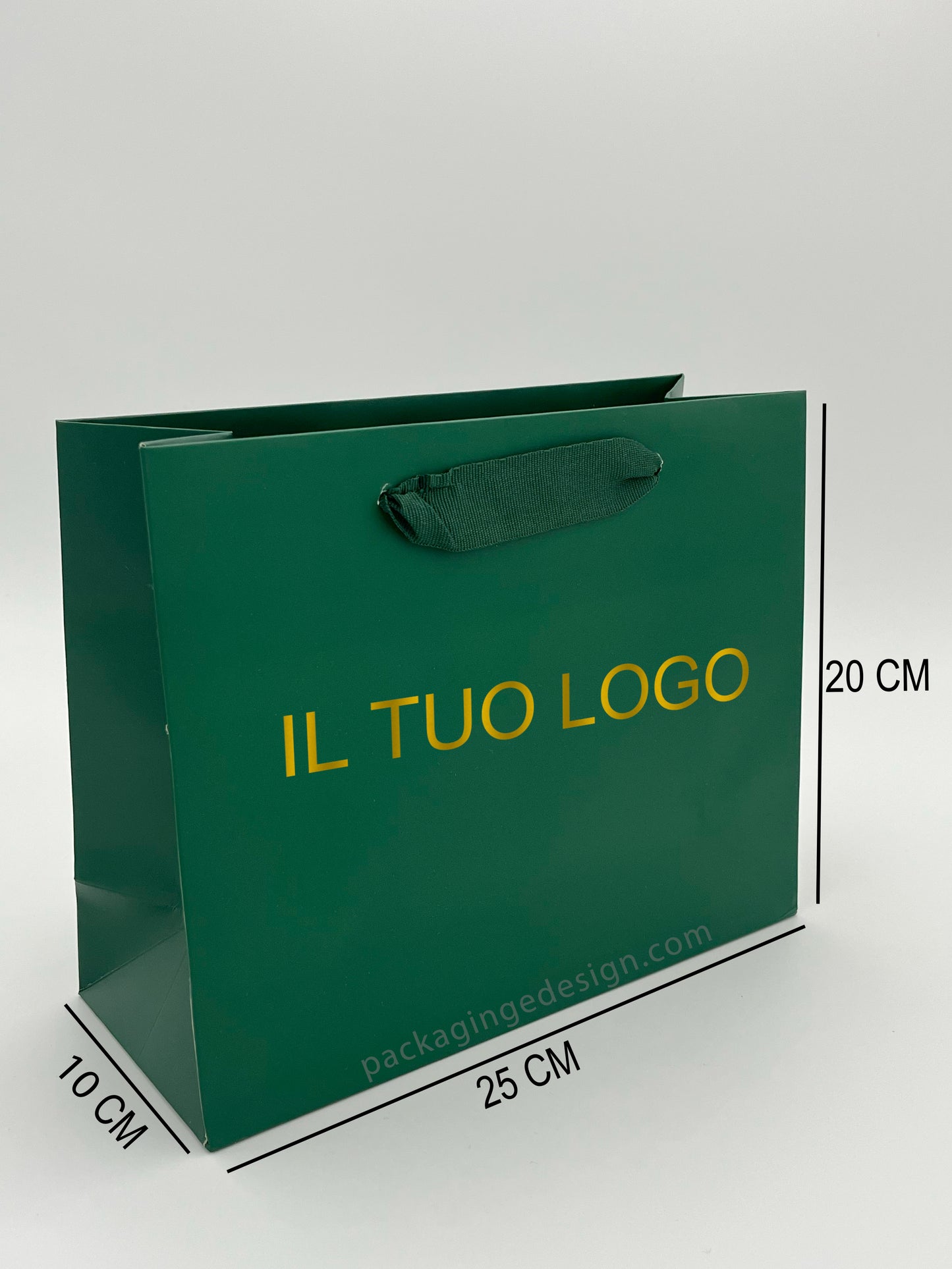 Shopper Personalizzate con Stampa a Caldo – Formato Piccolo