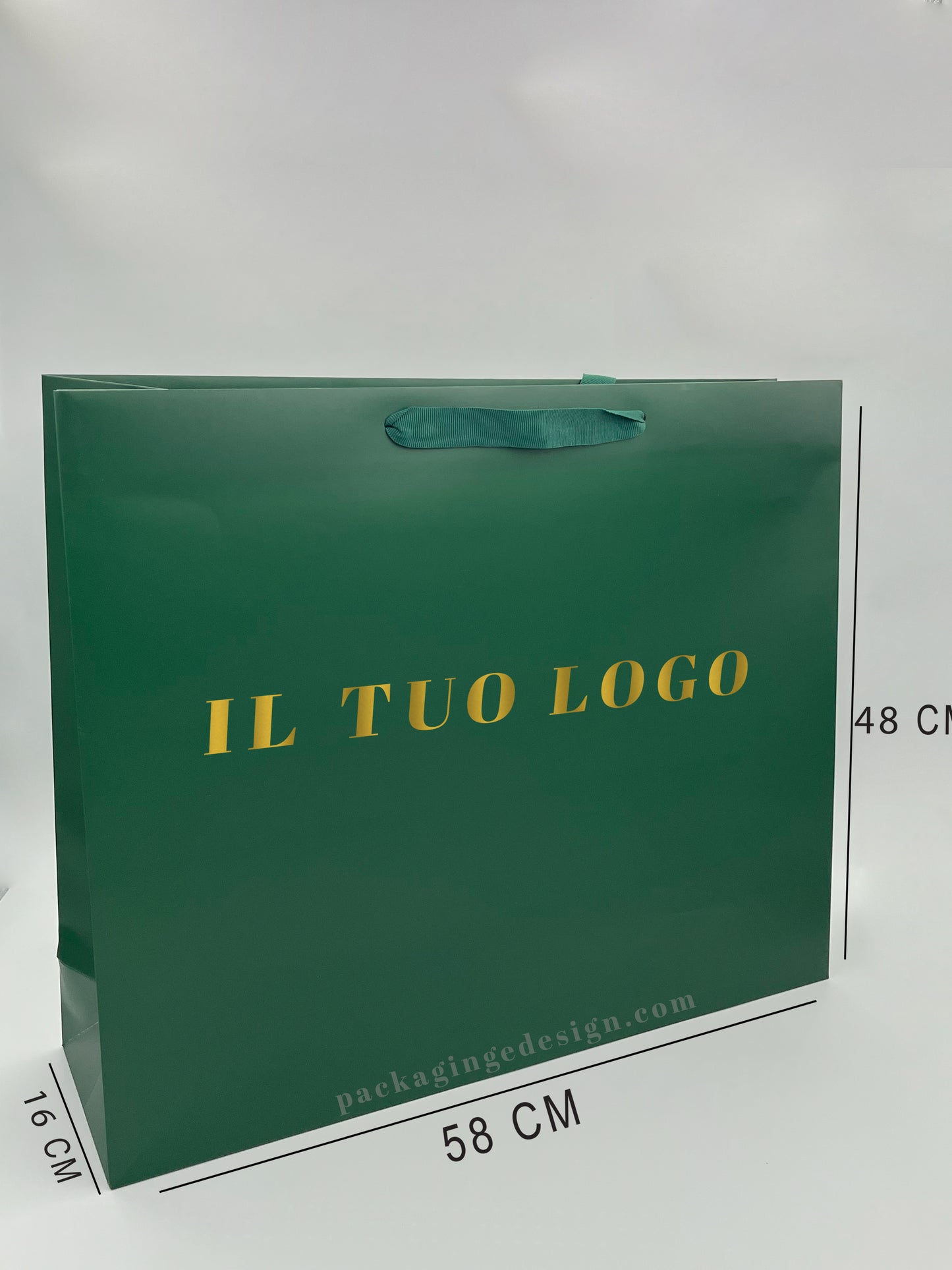 Shopper Personalizzate con Stampa a Caldo – Formato Maxi